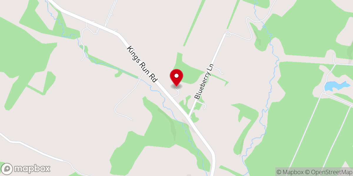 Map showing location of Ferndale Baptist Church