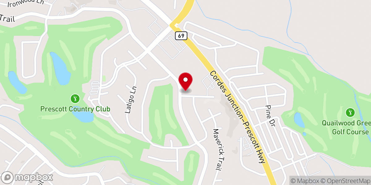 Map showing location of Faith United Community Church