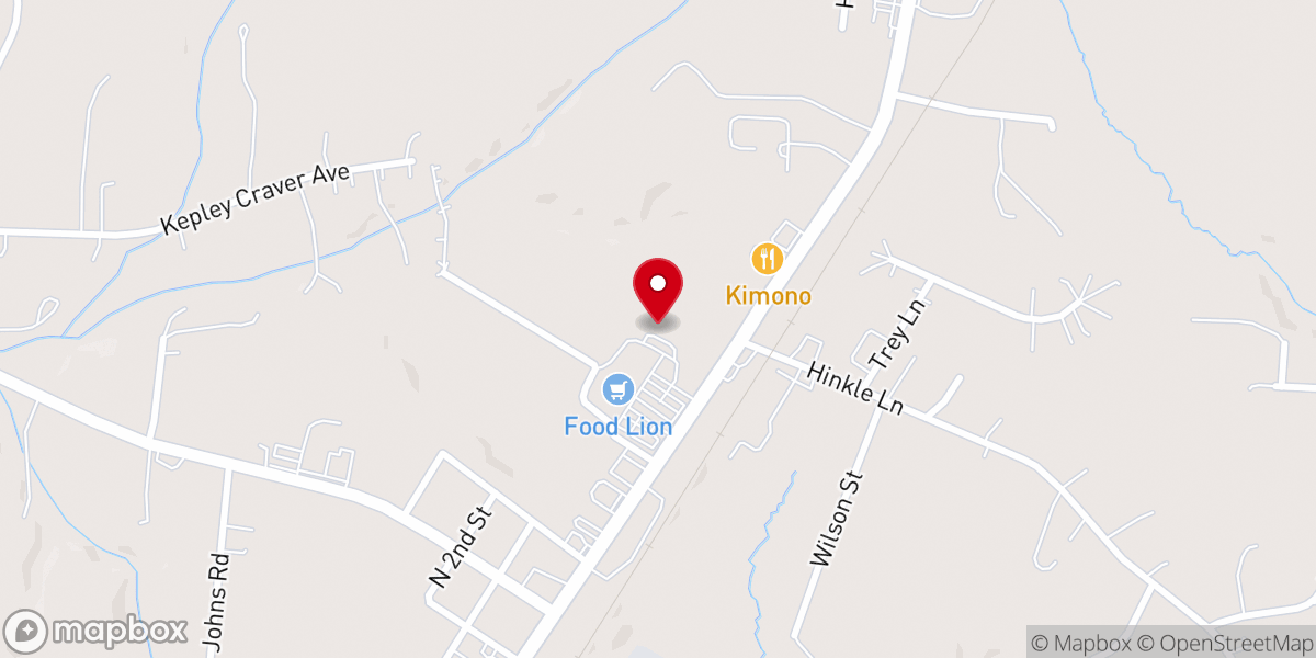 Map showing location of Restoration Community Church