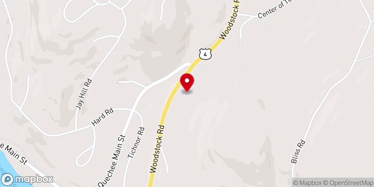 Map showing location of Upper Valley Church of Christ