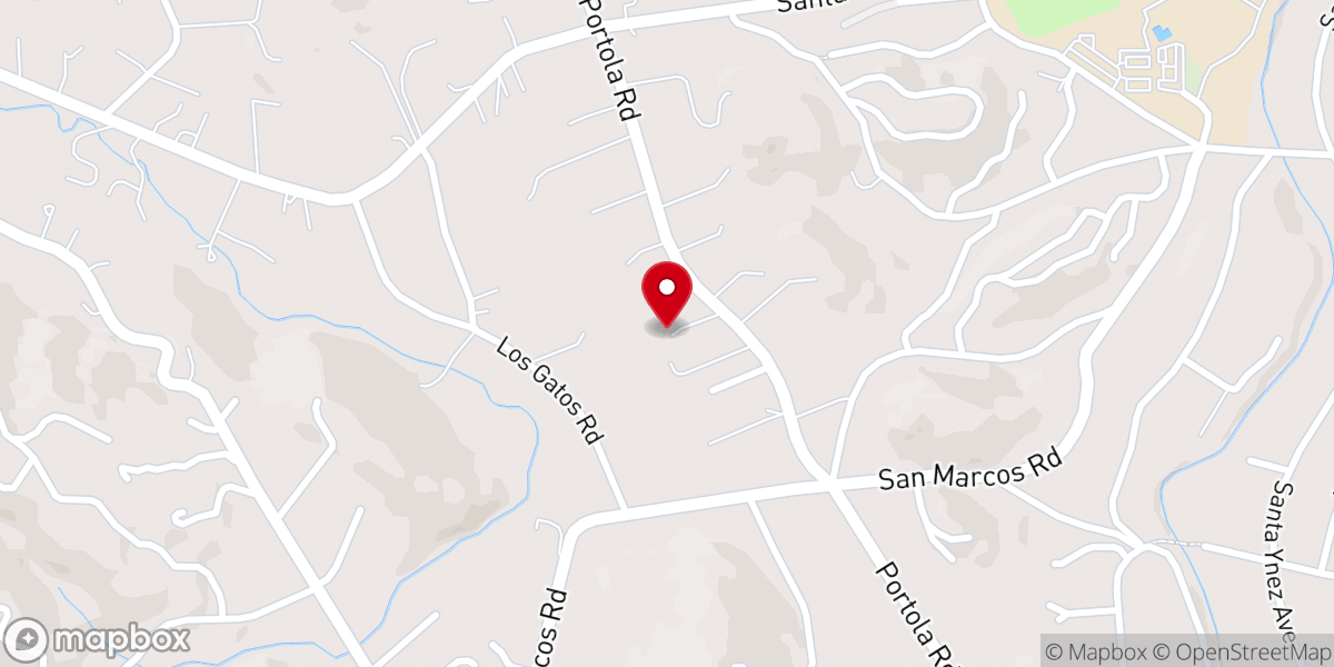 Map showing location of Portola Inn