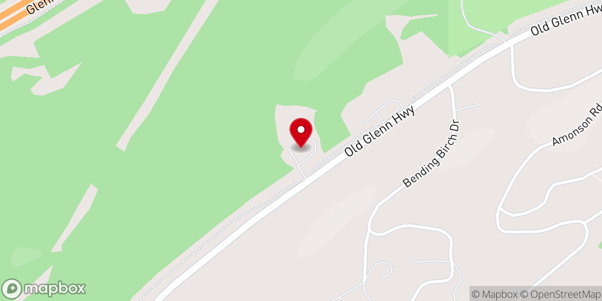 Map showing location of Our Redeemer Lutheran Church