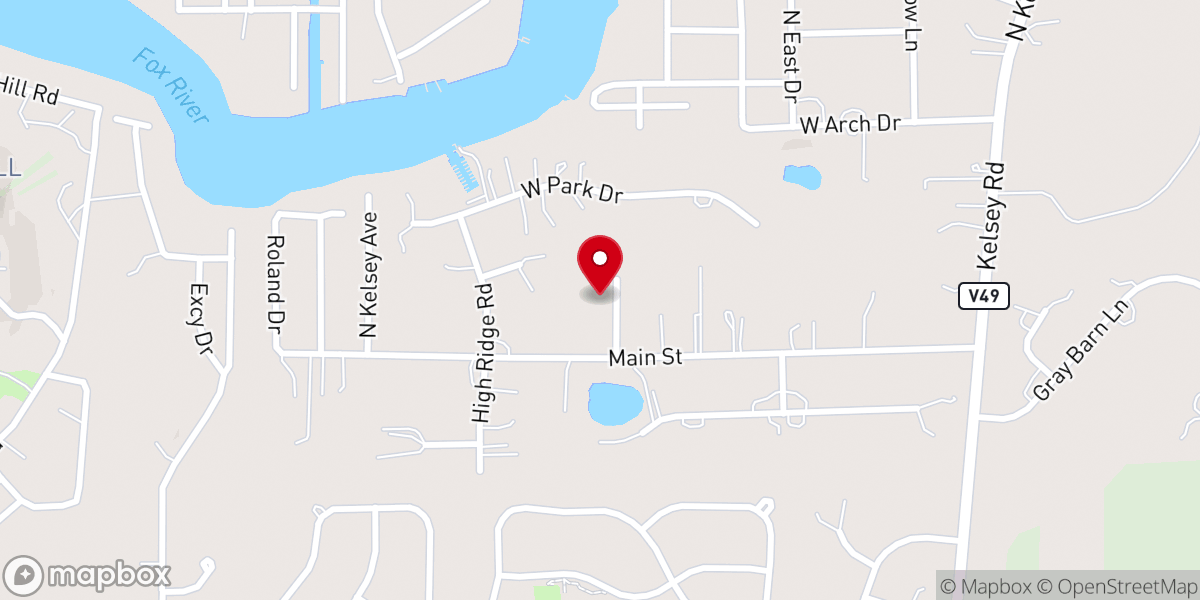 Map showing location of Family Christ Christian