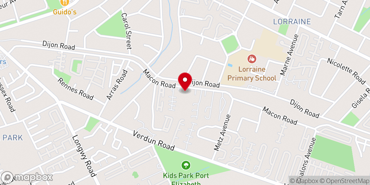 Map showing location of Emmanuel Church