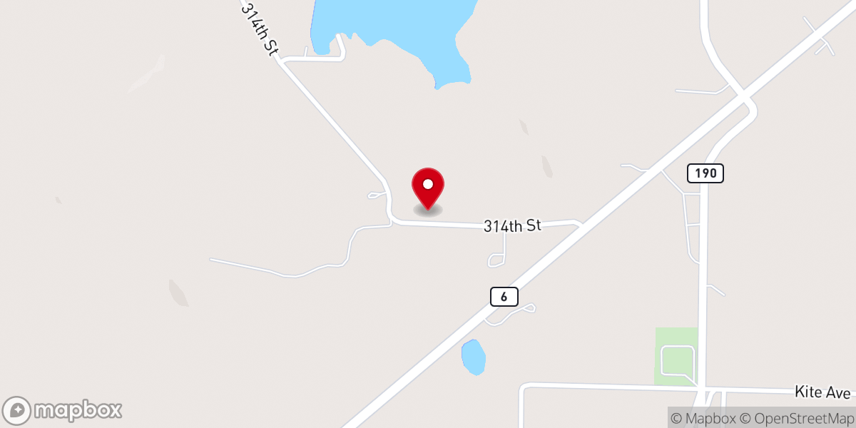 Map showing location of Faith View Ministries