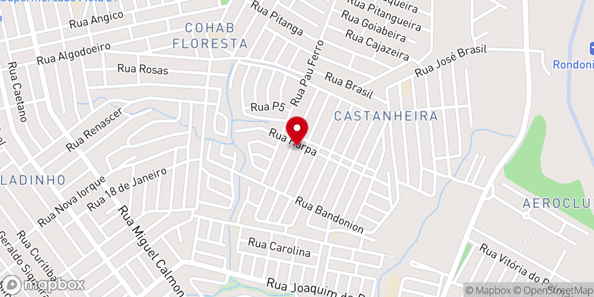 Map showing location of Comunidade Católica São Marcelino Champagnat (Paróquia Nossa Senhora de Nazaré)