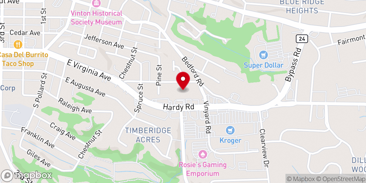 Map showing location of Noah’s Ark Christian Learning Center/Life Tabernacle