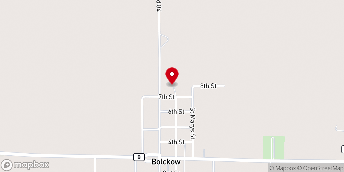 Map showing location of Open Door Family Church