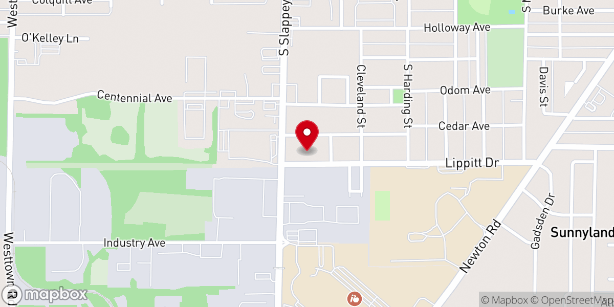 Map showing location of Evangelical Faith Vision Ministries, Inc.