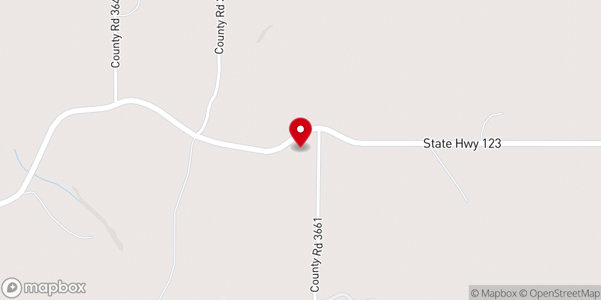 Map showing location of Hagarville Community Center & FD