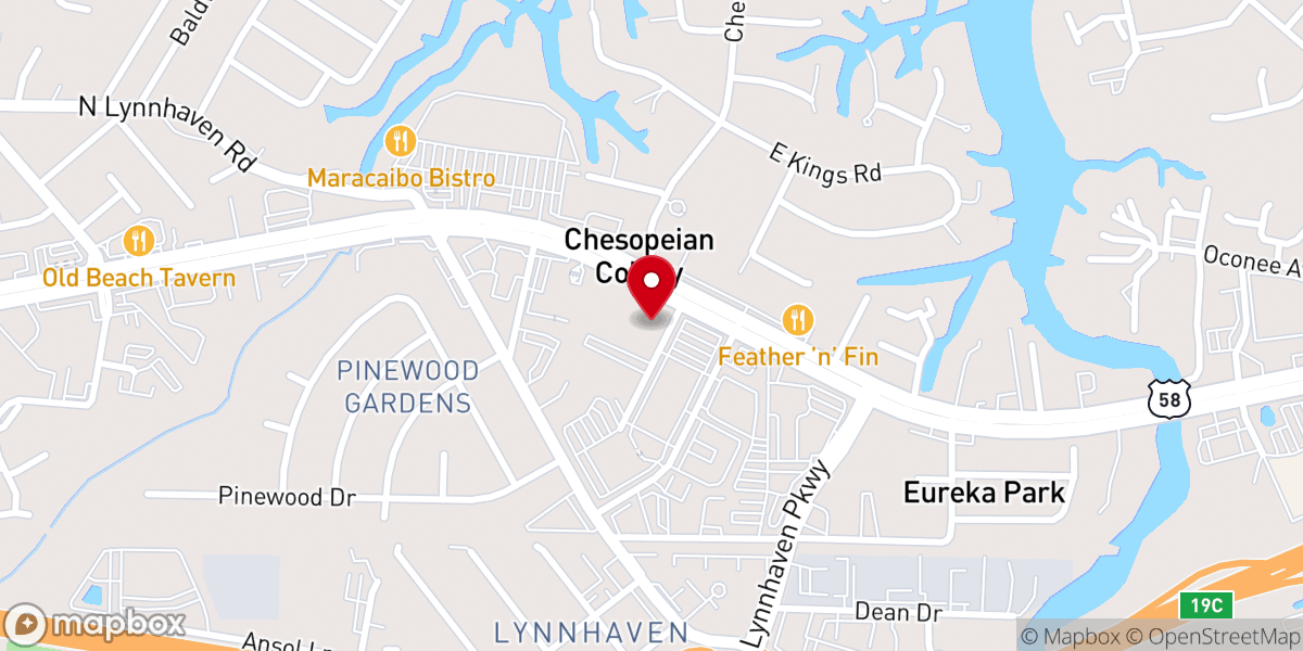 Map showing location of Foundry United Methodist