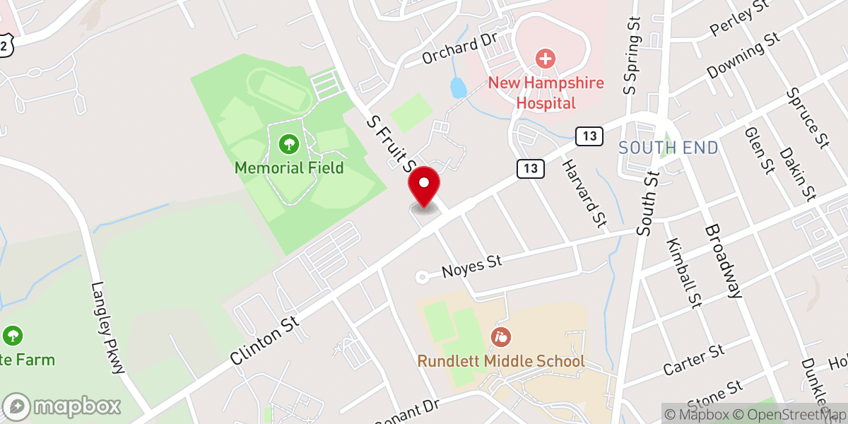Map showing location of Salvation Army