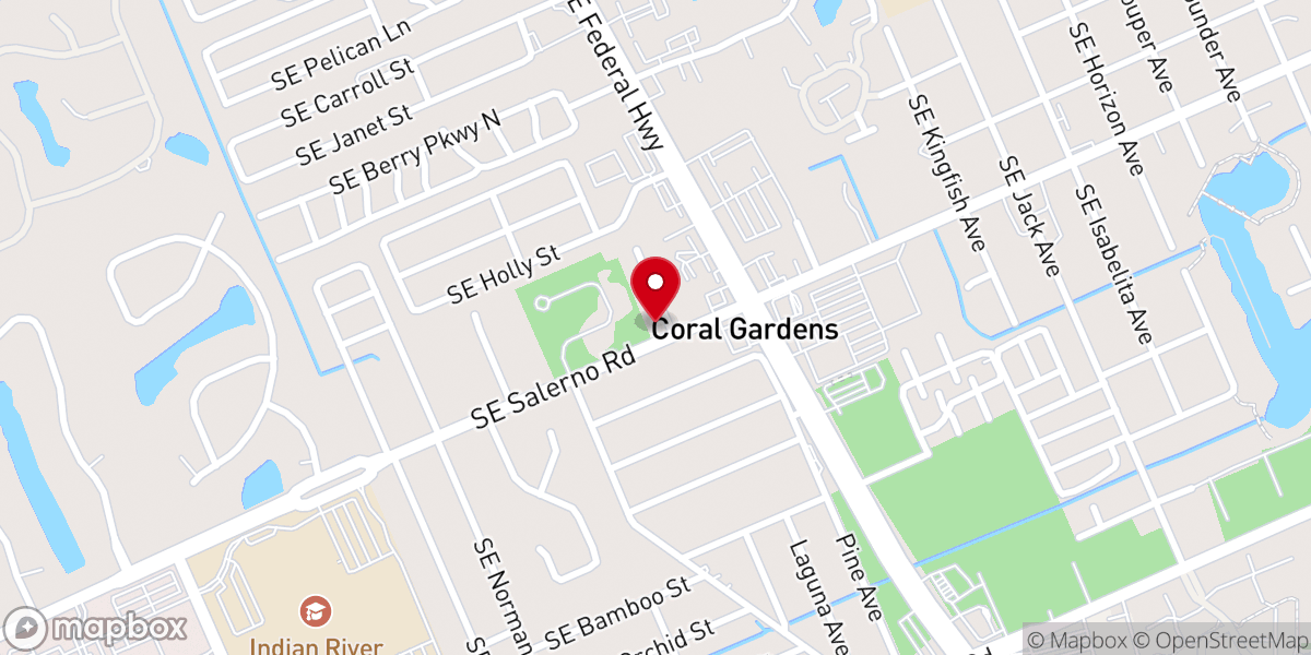 Map showing location of Missionary Service & Supply International Inc