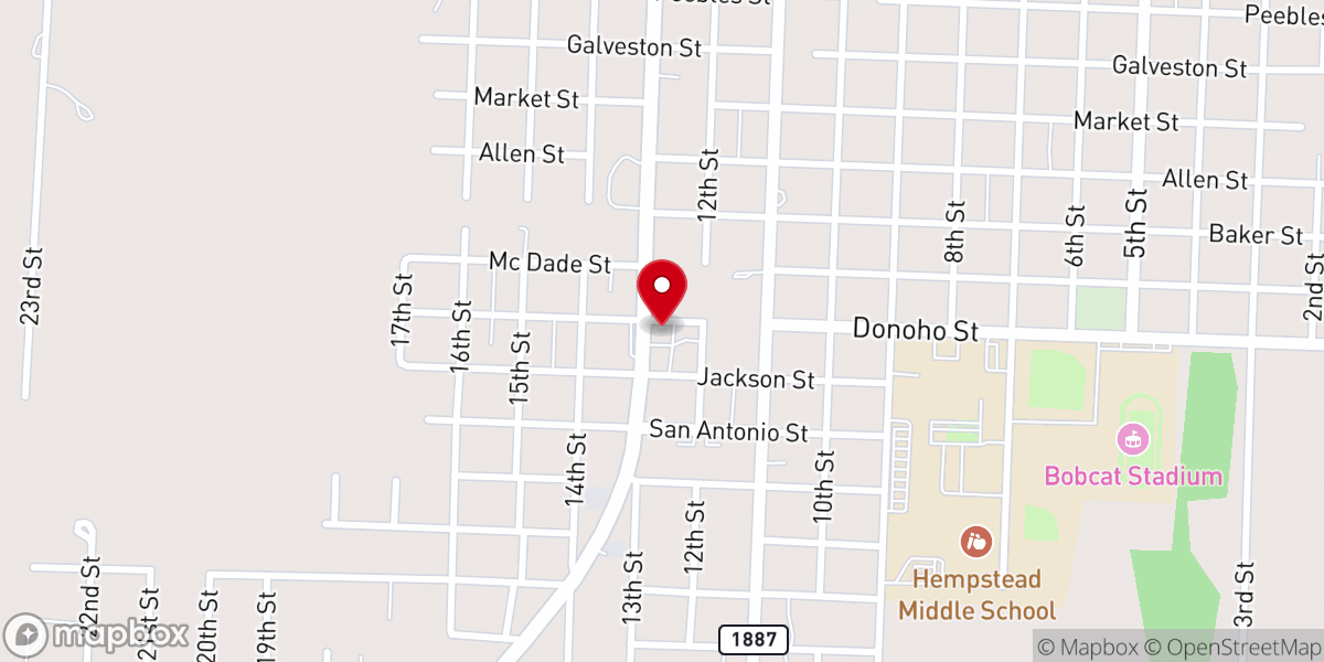 Map showing location of Lighthouse Word Church