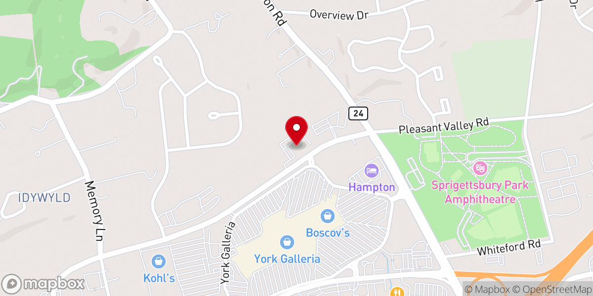 Map showing location of Connection Christian Church