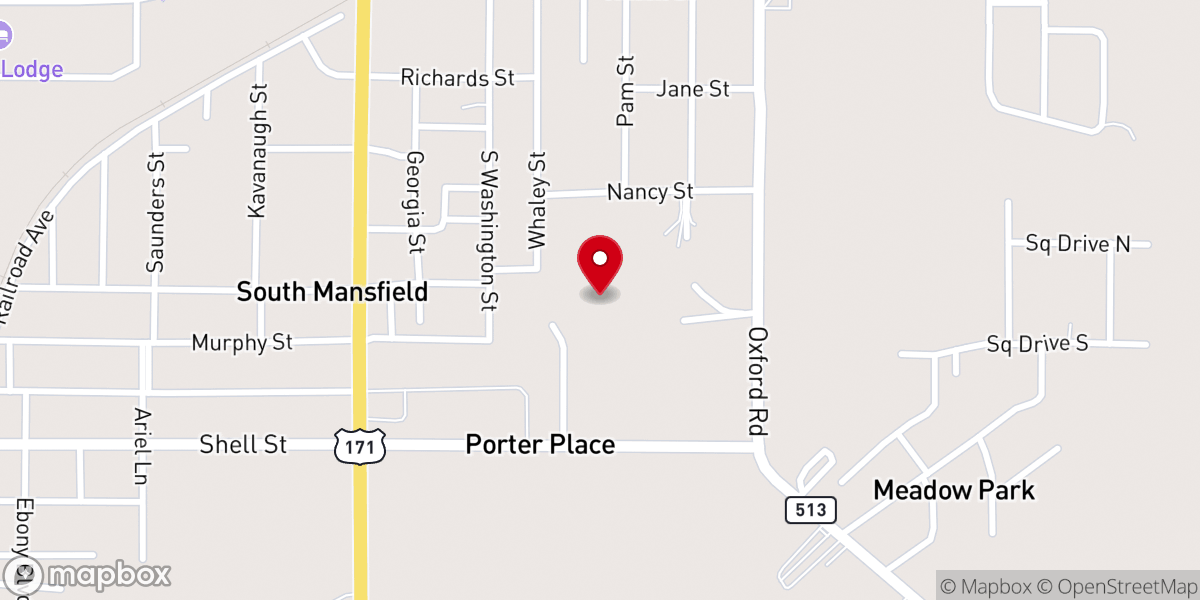 Map showing location of De Soto Parish Alternative