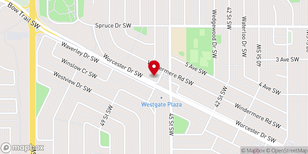 Map showing location of St. Dennis Church