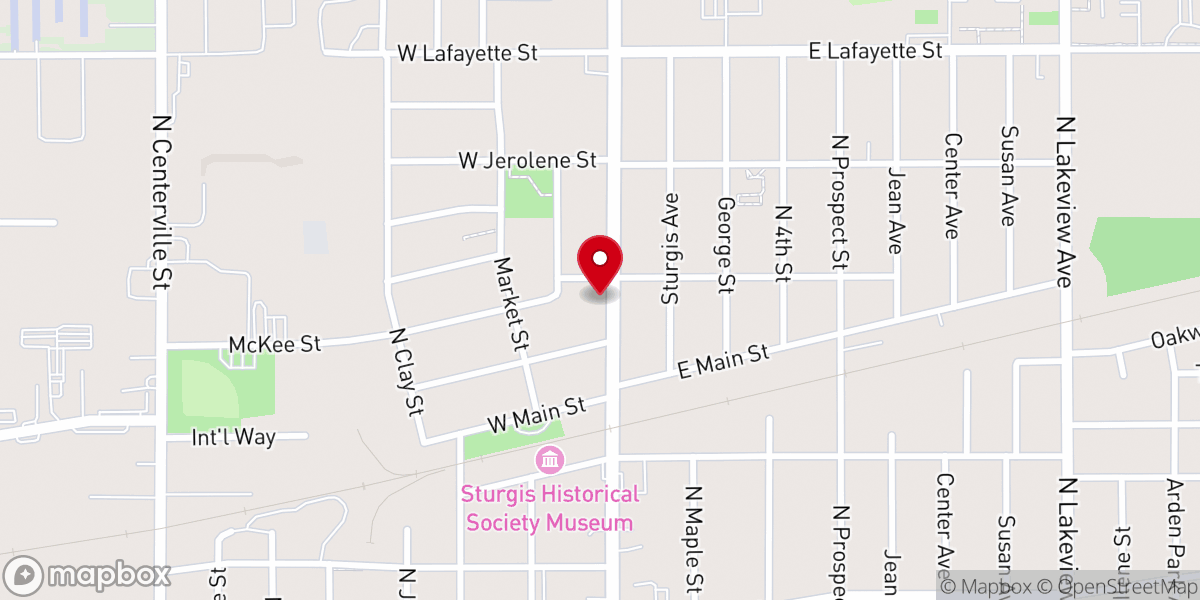 Map showing location of Living Hope Fellowship