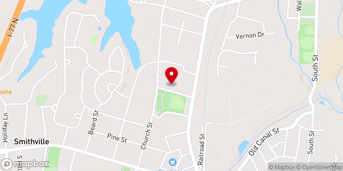 Map showing location of THE DECISION CHURCH