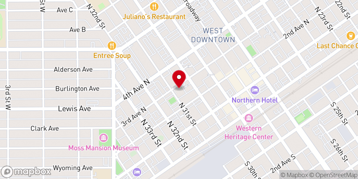 Map showing location of Saint Patrick Co Cathedral