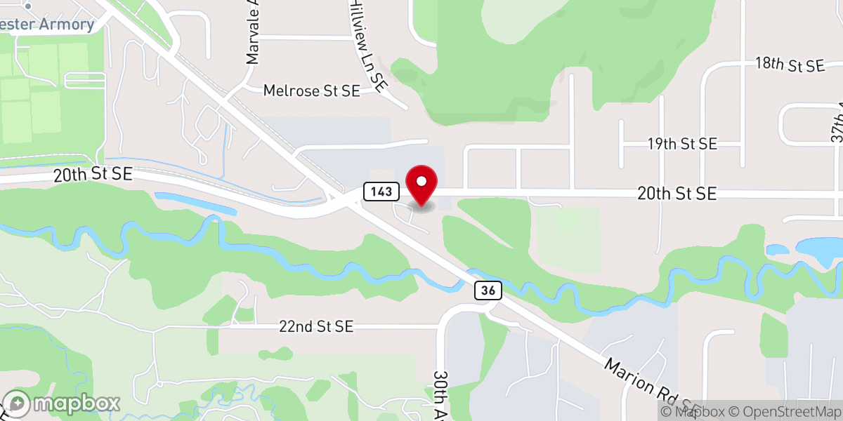 Map showing location of Redeemer Lutheran Church - Marion Road