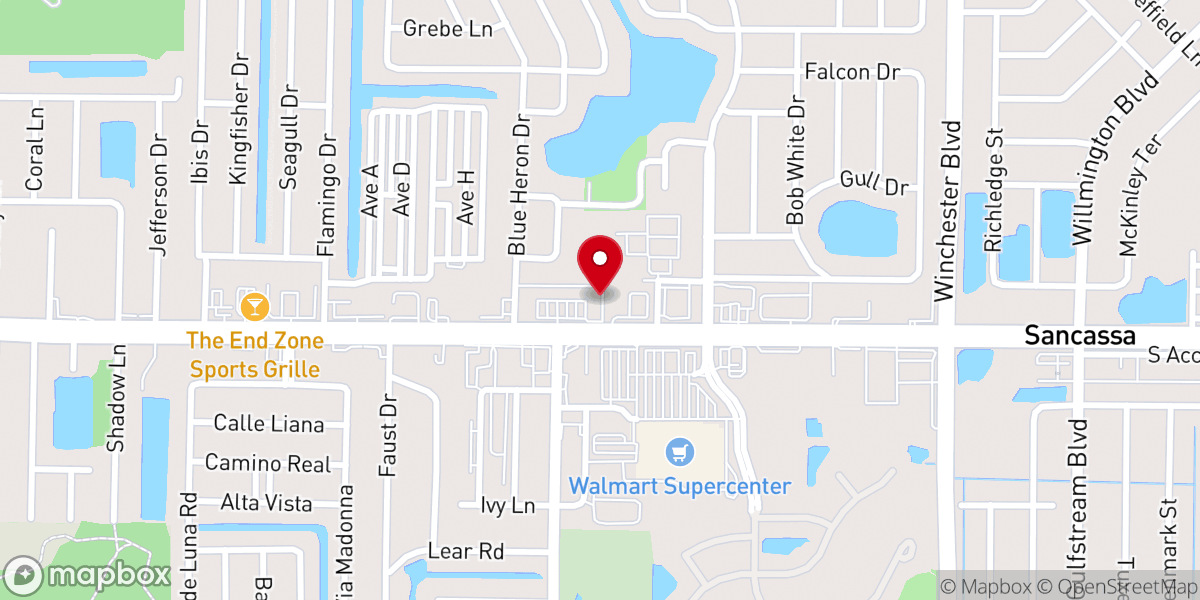 Map showing location of Seventh-Day Adventist Church