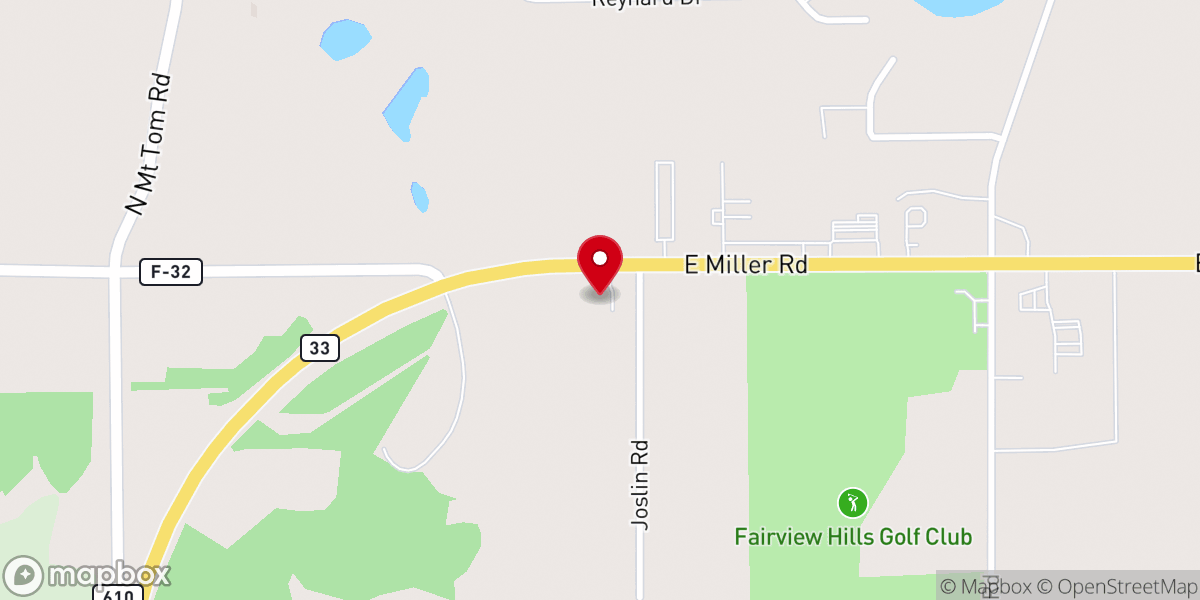 Map showing location of Encompass Church