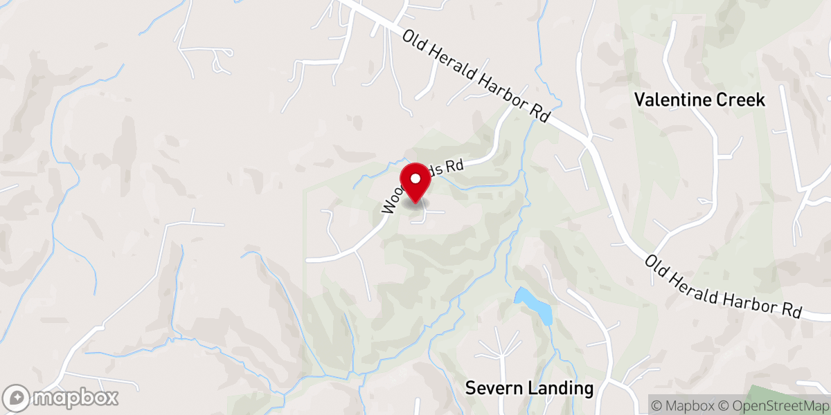 Map showing location of Saint Pauls Anglican Church