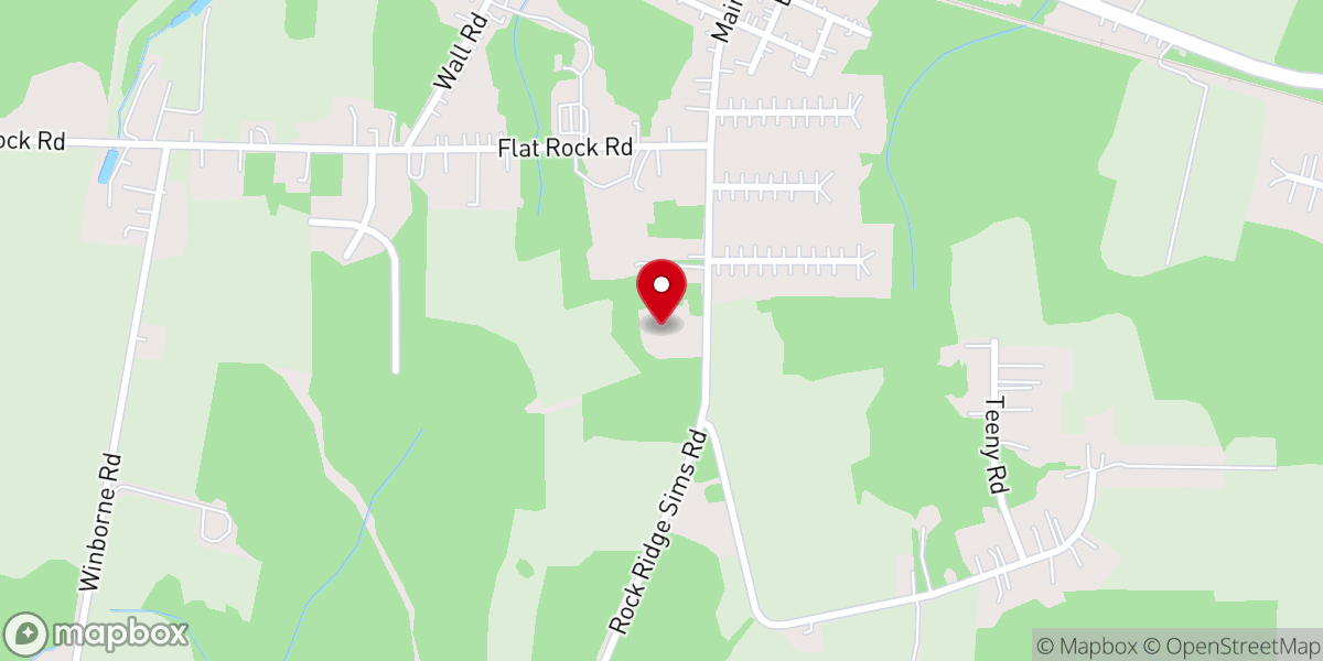 Map showing location of Atkins Memorial Tabernacle