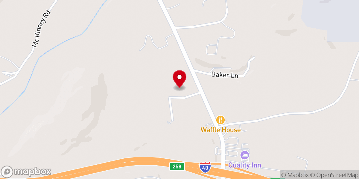 Map showing location of Christ Community Church