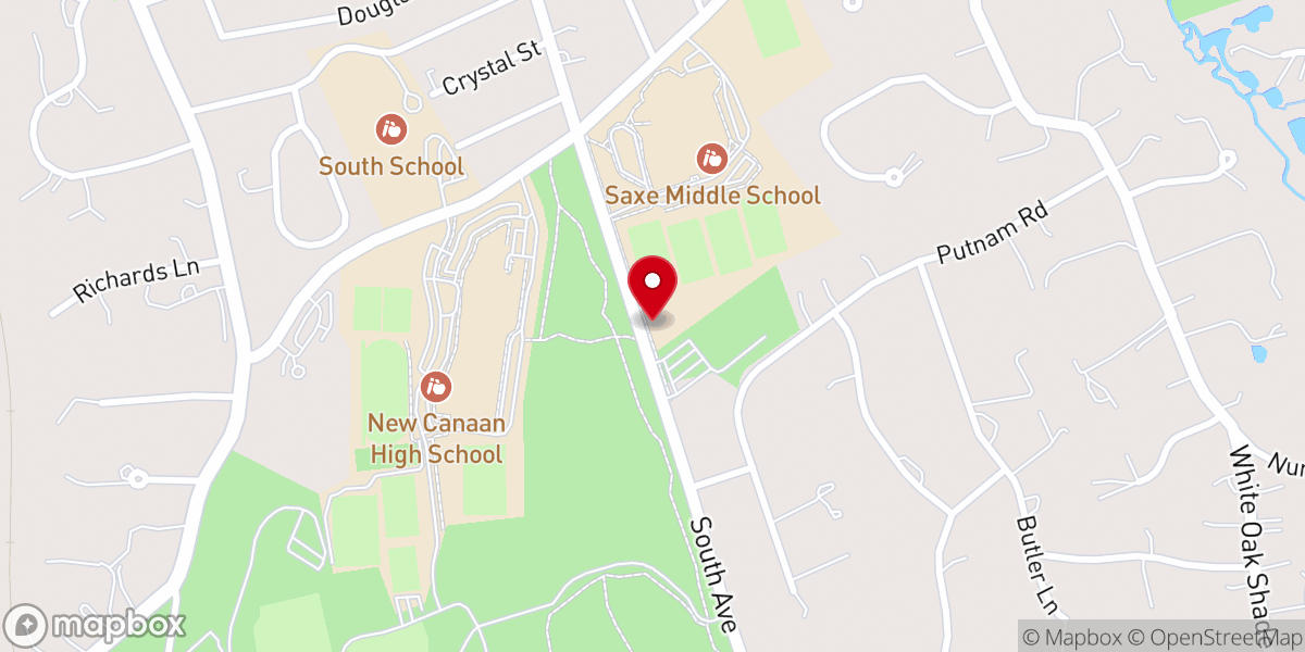 Map showing location of Grace Community Church