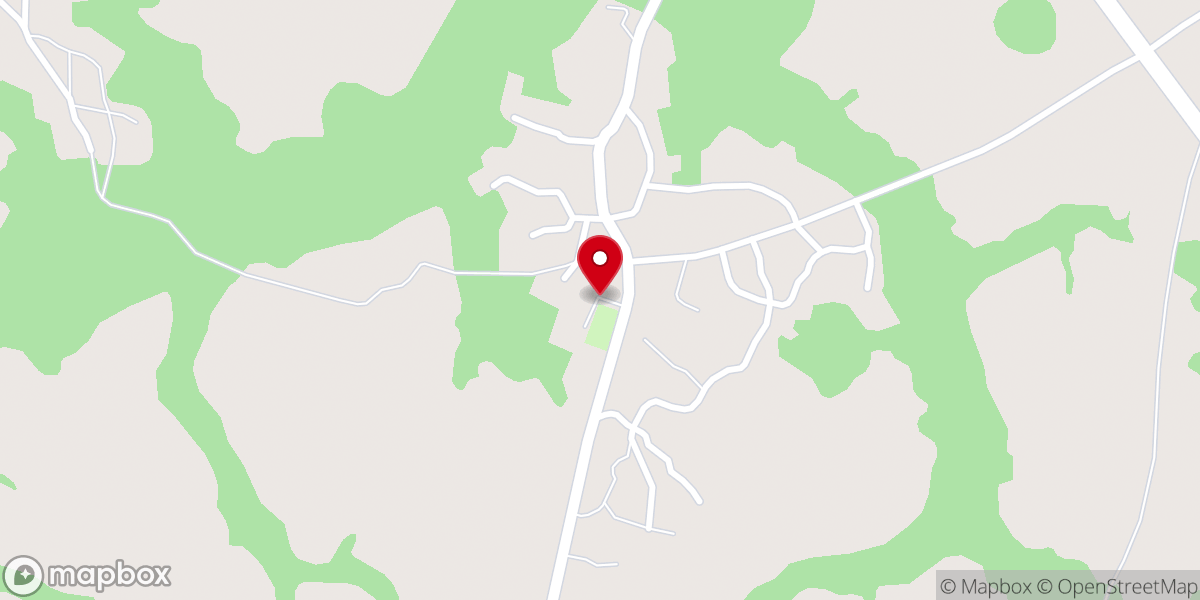 Map showing location of Methodist Church