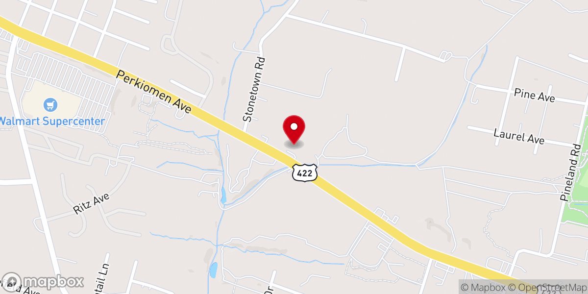 Map showing location of New Apostolic Church
