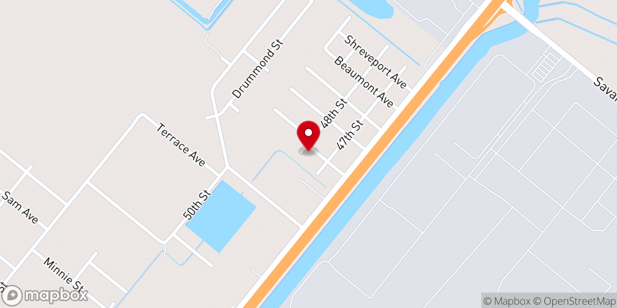 Map showing location of Mount Zion Baptist Church