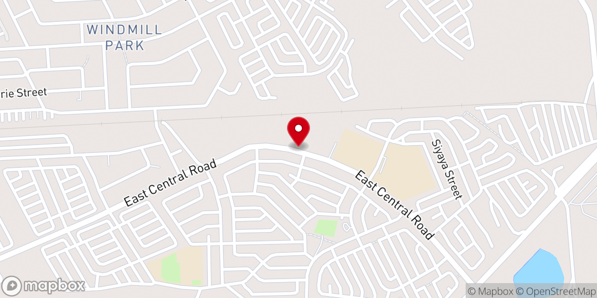Map showing location of United Pentecostal Church, Pentecostals of Windmill Park