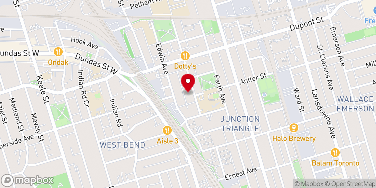 Map showing location of Saint Josephat’s Ukrainian Catholic Cathedral