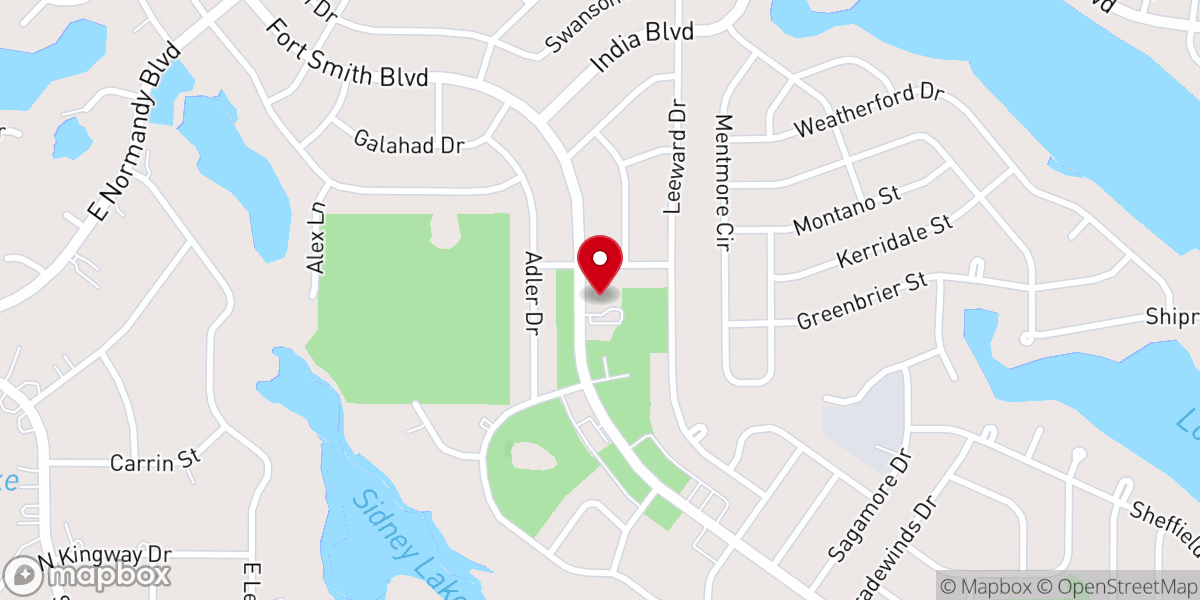 Map showing location of Iglesia de Dios Pentecostal MI Deltona