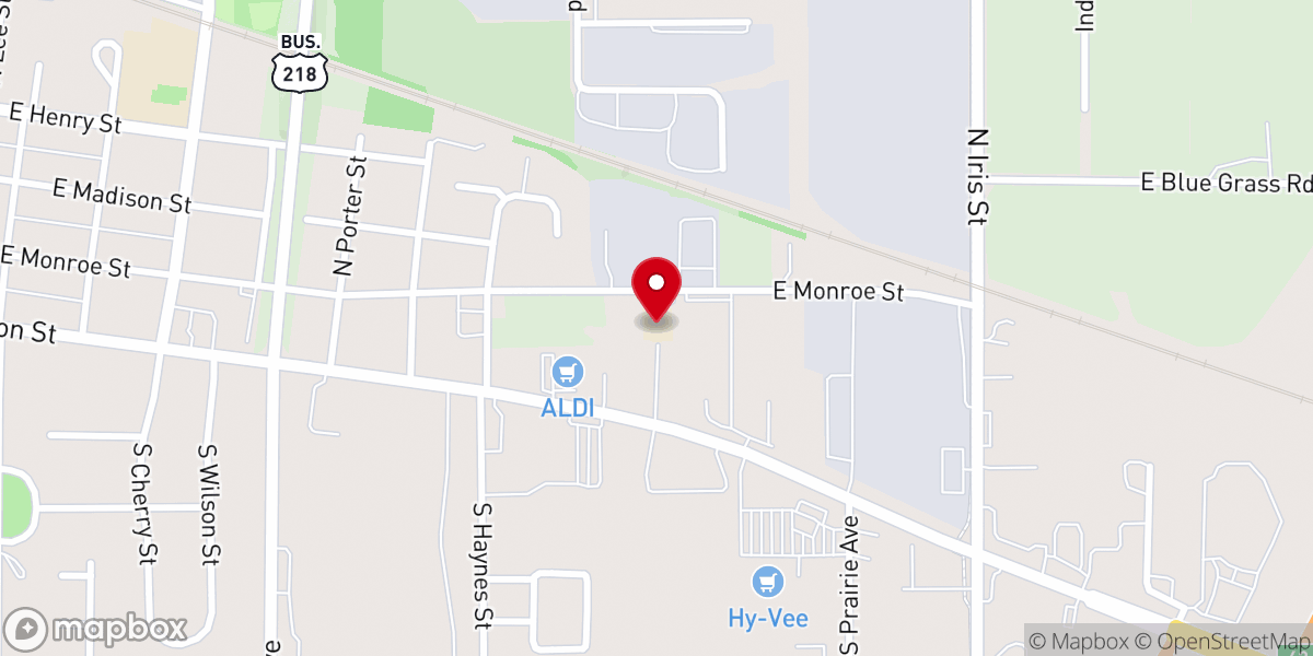 Map showing location of Mt Pleasant Christian School