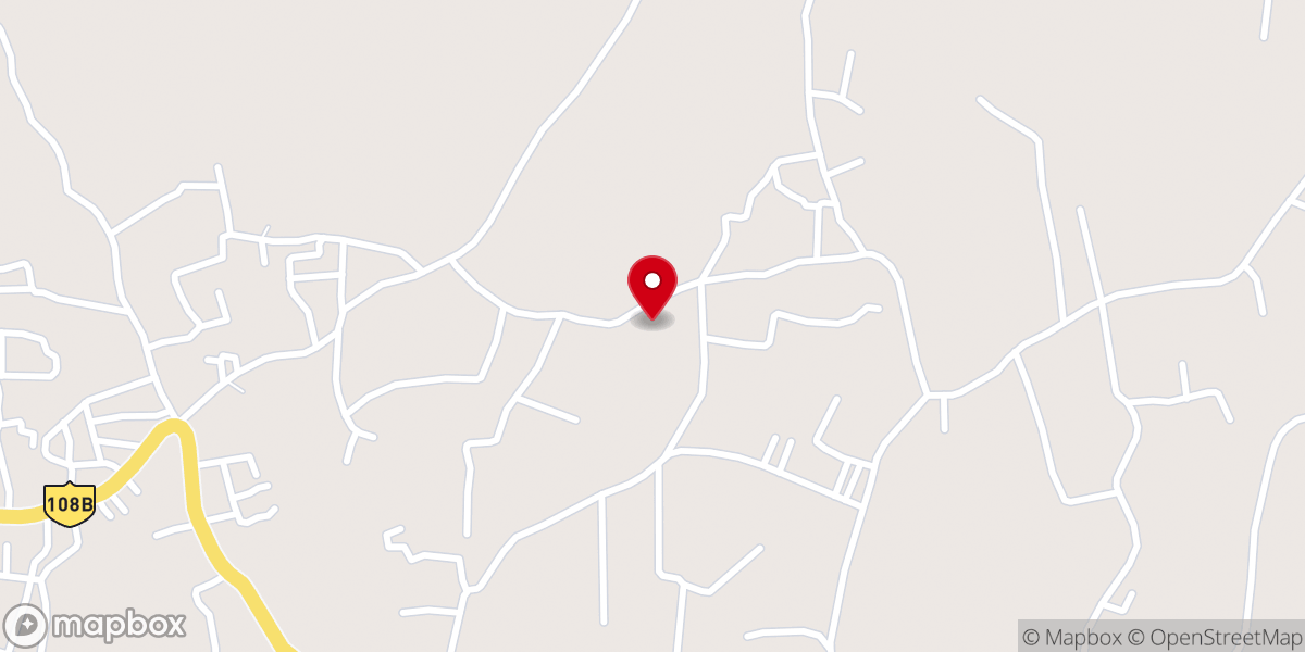 Map showing location of Debram Thakur Para Presbyterian Church