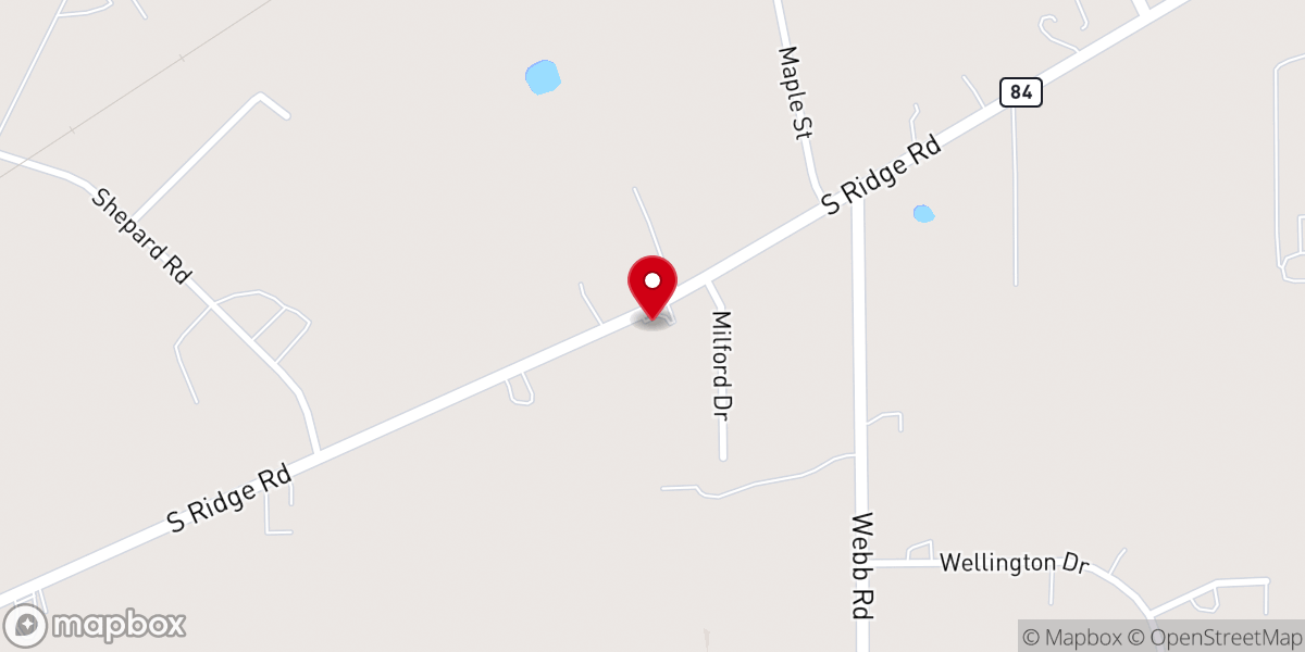 Map showing location of House of Prayer Community Church