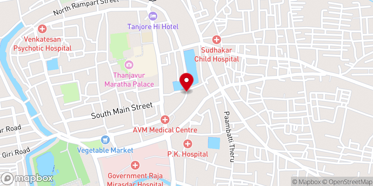 Map showing location of Christian Church
