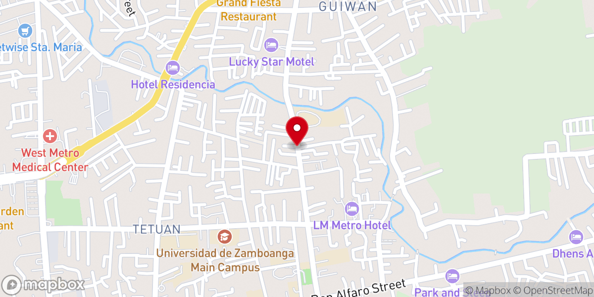 Map showing location of The Church of Jesus Christ of Latter-day Saints
