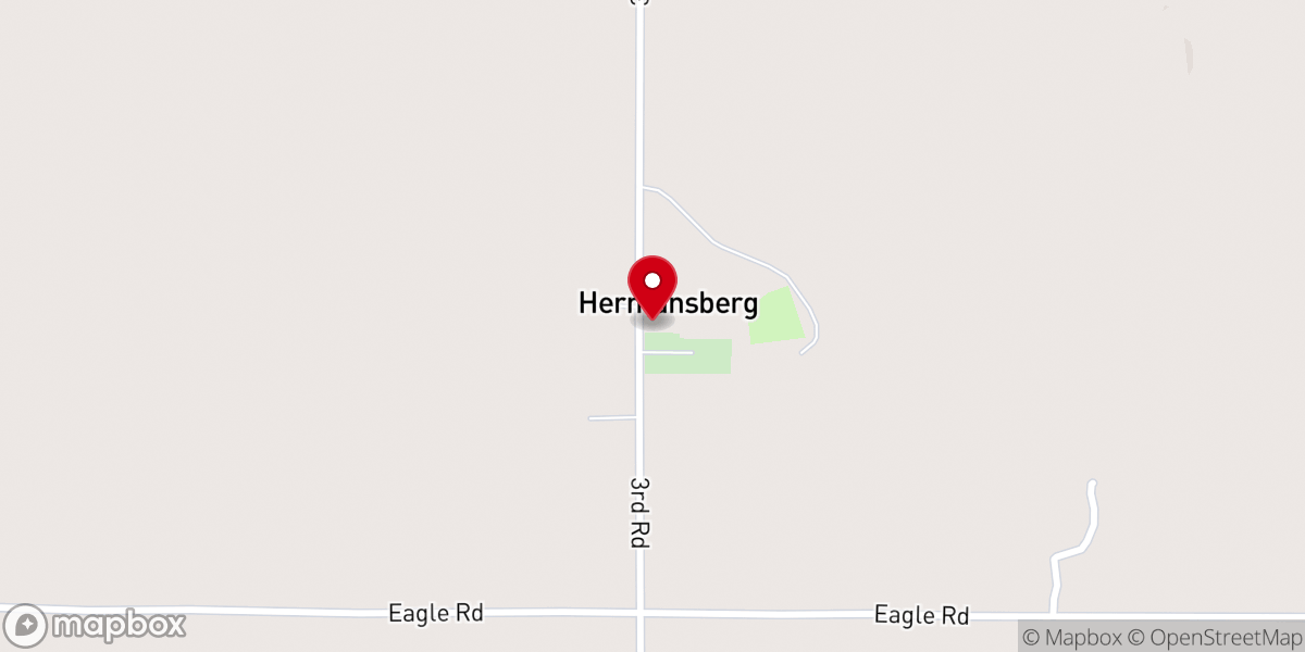 Map showing location of Immanuel Lutheran Church