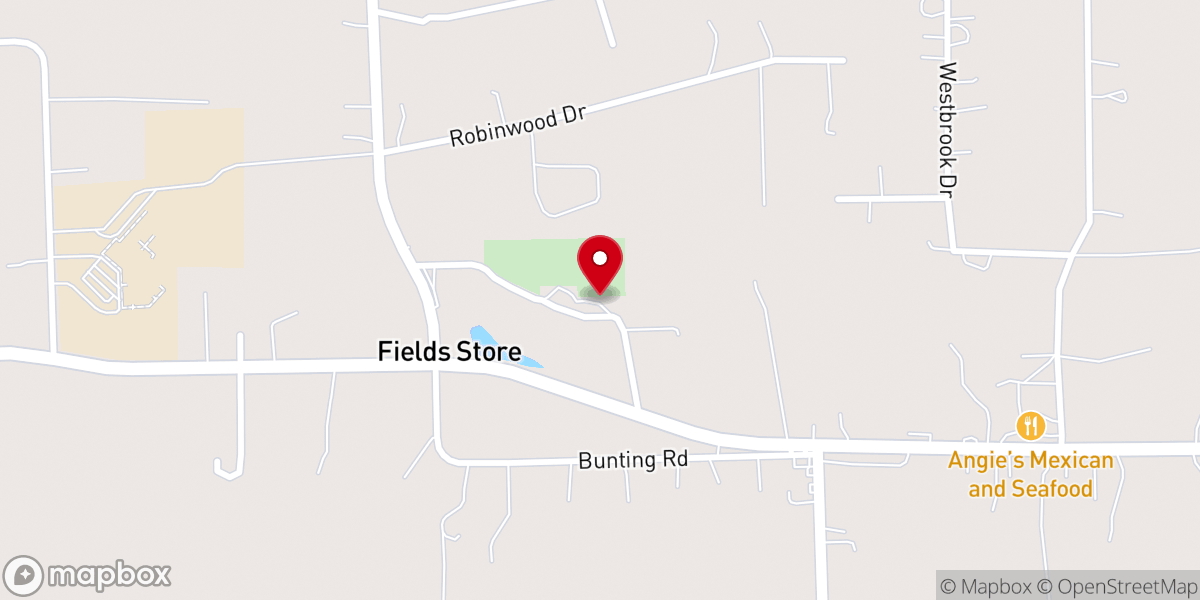 Map showing location of Good Hope Church