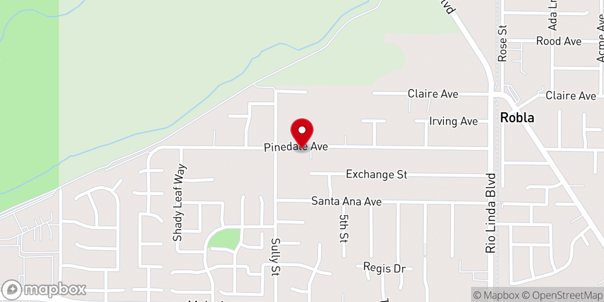 Map showing location of Apostolic Gates of Praise Church