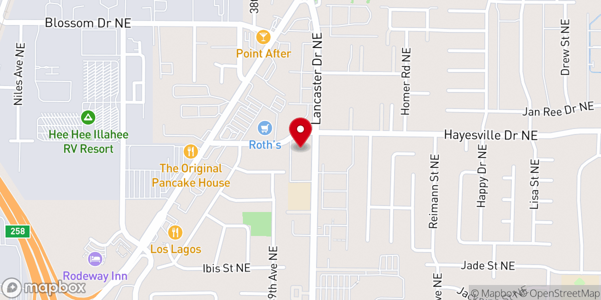 Map showing location of Redeemer Lutheran Pre-School
