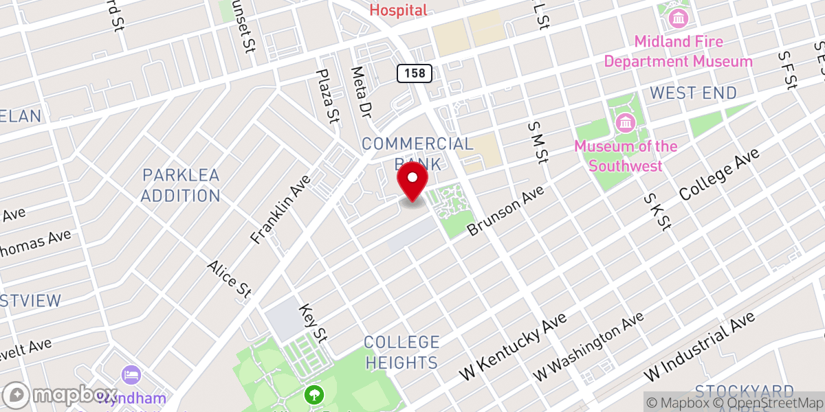 Map showing location of Elevate Church