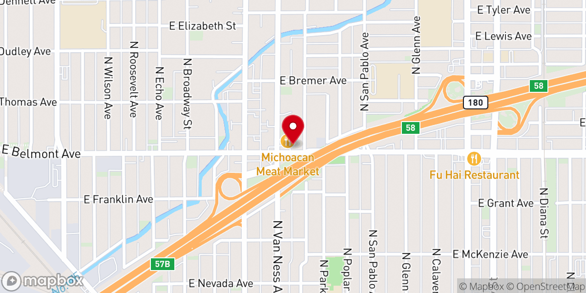 Map showing location of Step of Faith Church
