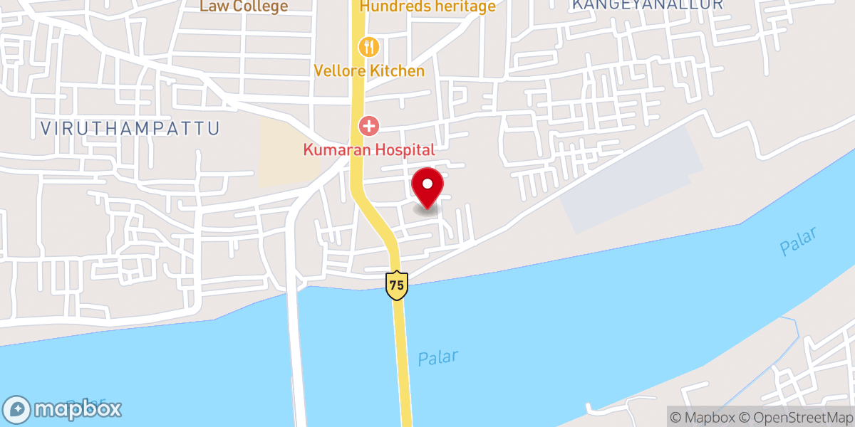 Map showing location of Eden Praise Mission