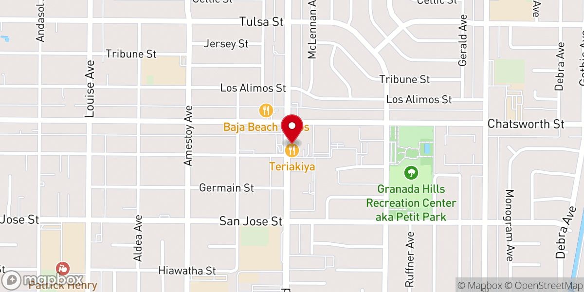 Map showing location of Hope's House Christian Ministries